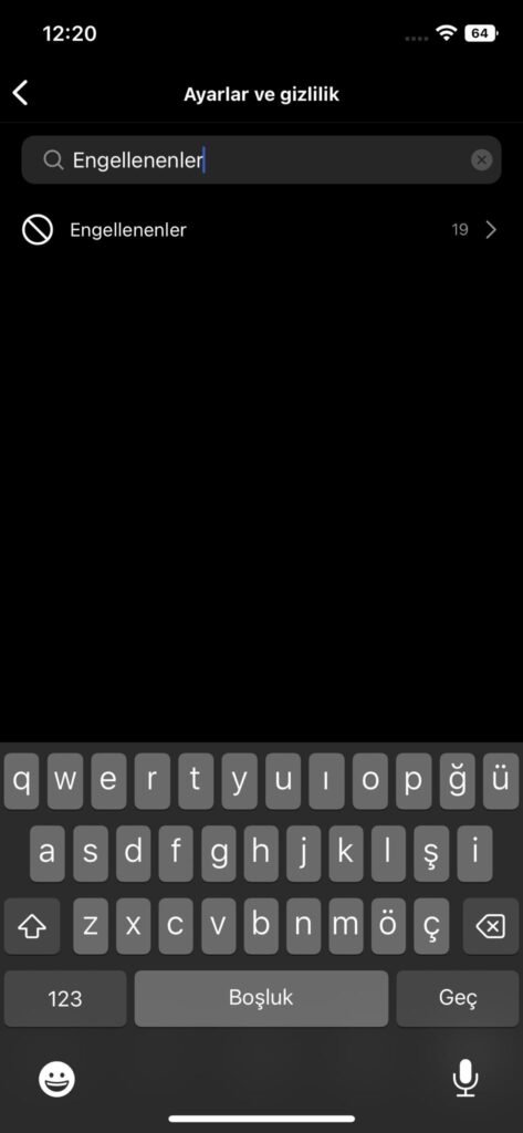 instagram engellenenler 4